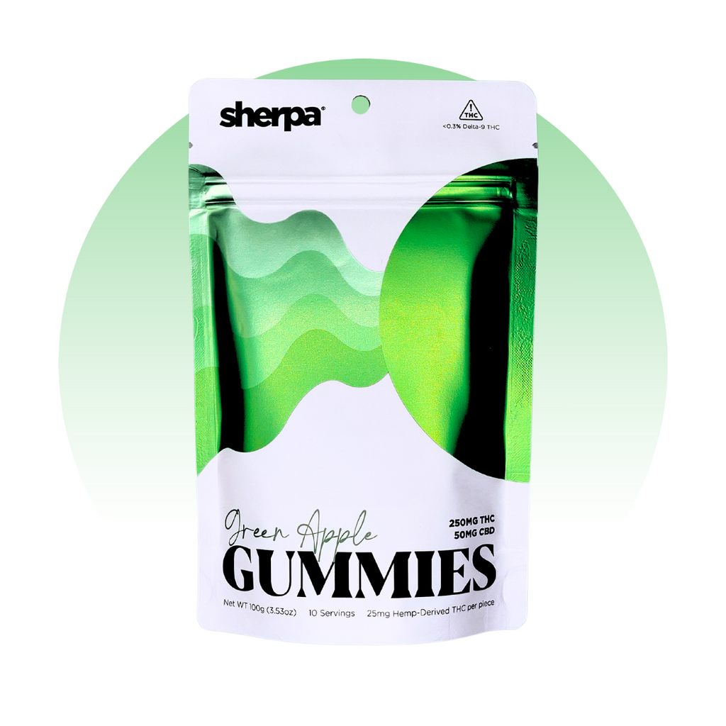 Sherpa Green Apple - 250mg - Sherpa THC