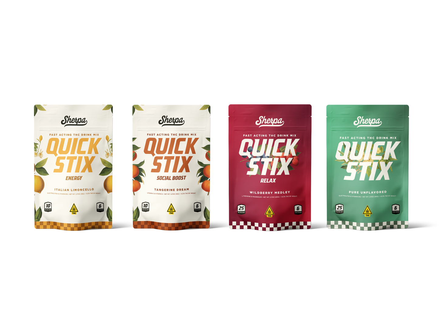 Sherpa Quick Stix Variety Pack (24-Count)