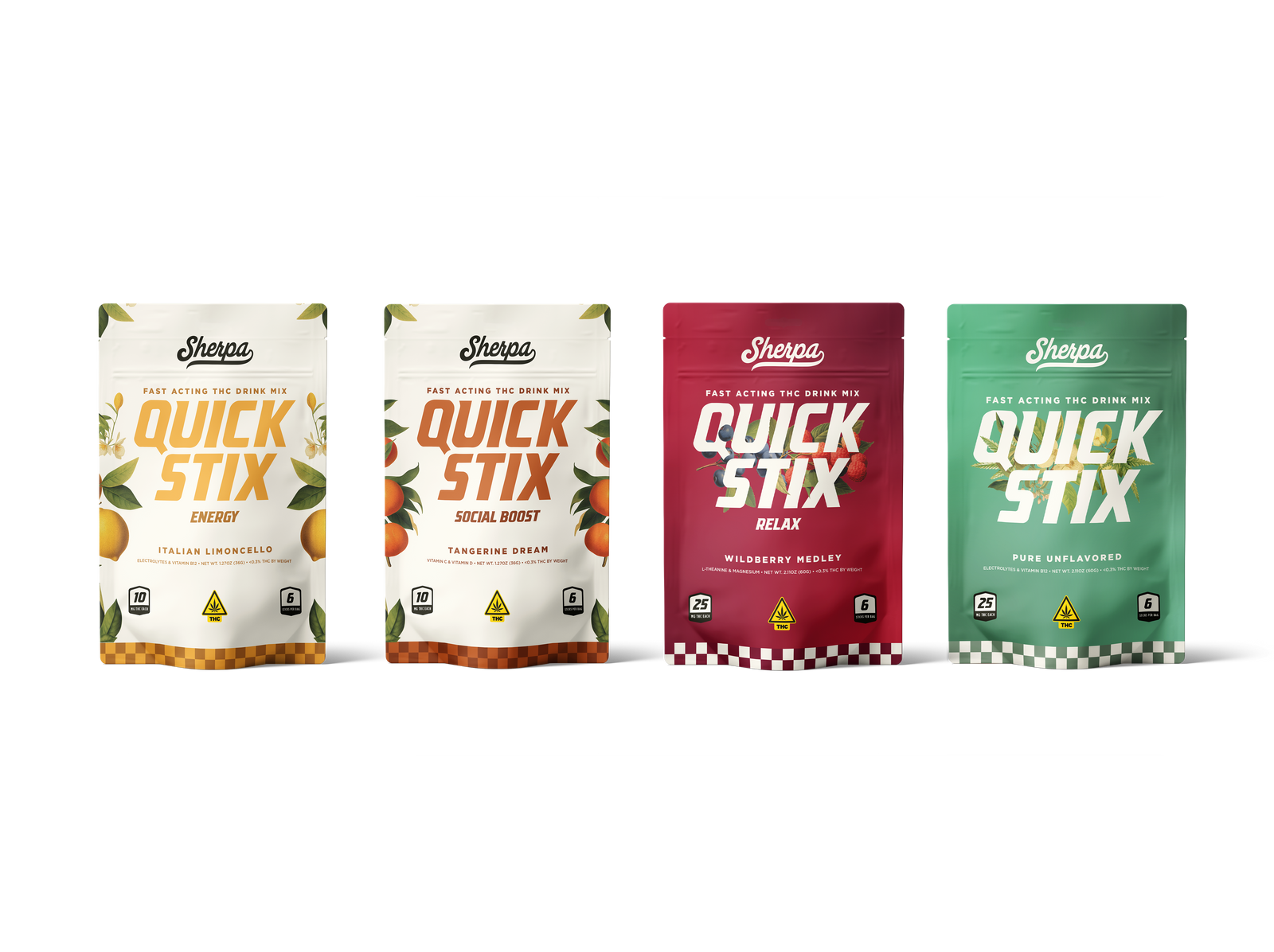 Sherpa Quick Stix Variety Pack (24-Count)