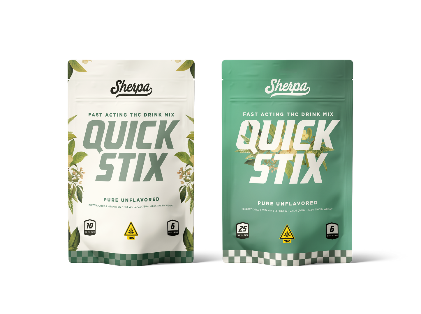 Sherpa Quick Stix - Pure Unflavored (6-Count)