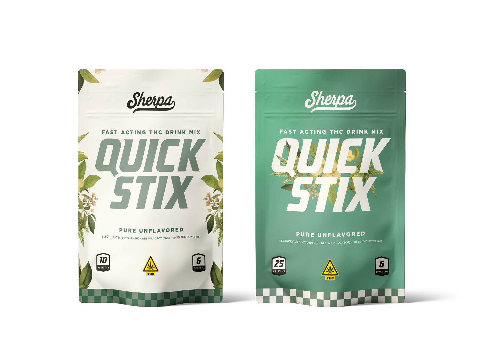 Sherpa Quick Stix - Pure Unflavored (6-Count)