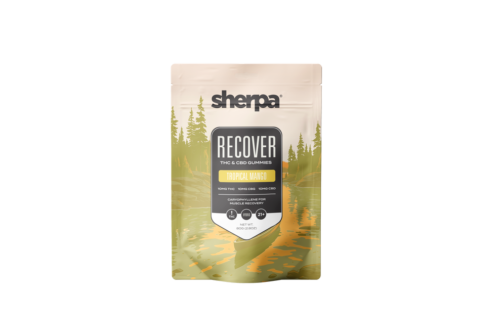 10mg THC Recover Gummies - Tropical Mango | Federally Legal THC