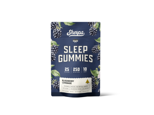 Sherpa Sleep Gummies: Blackberry Lemonade