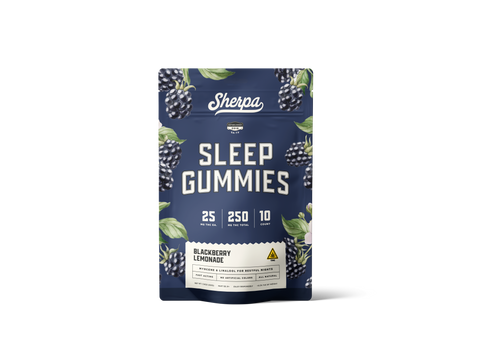 Sherpa Sleep Gummies: Blackberry Lemonade