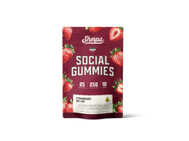 Sherpa Social Gummies: Strawberry Bellini - Sherpa 