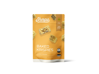 25mg THC Baked Krispies - Original - Sherpa 