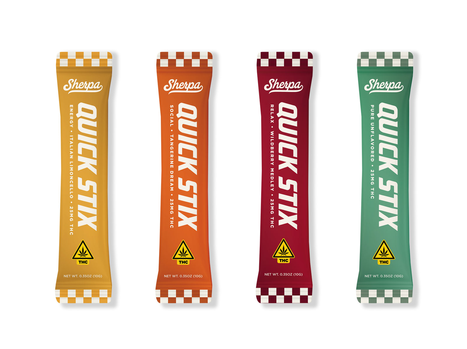 Sherpa 25mg Quick Stix 4-Pack - Sherpa 