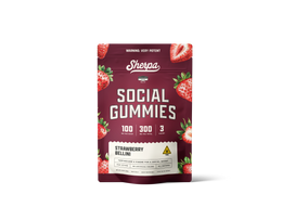 Sherpa Social Gummies: Strawberry Bellini - Sherpa 