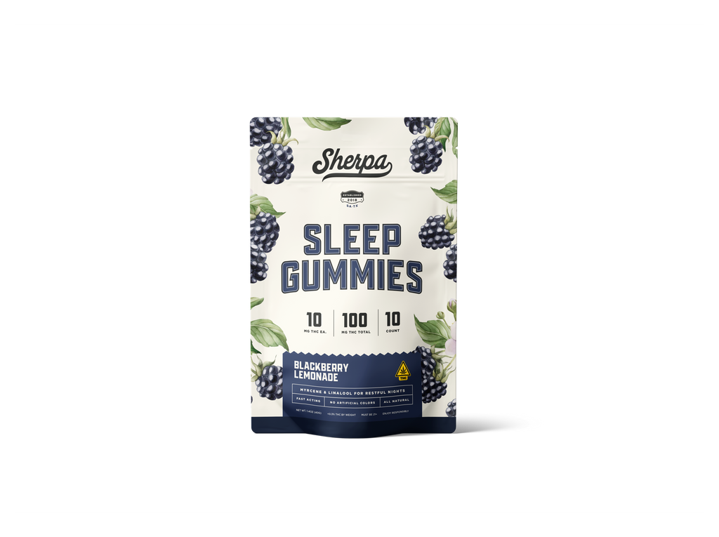 Sherpa Sleep Gummies: Blackberry Lemonade