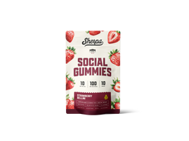 Sherpa Social Gummies: Strawberry Bellini - Sherpa 