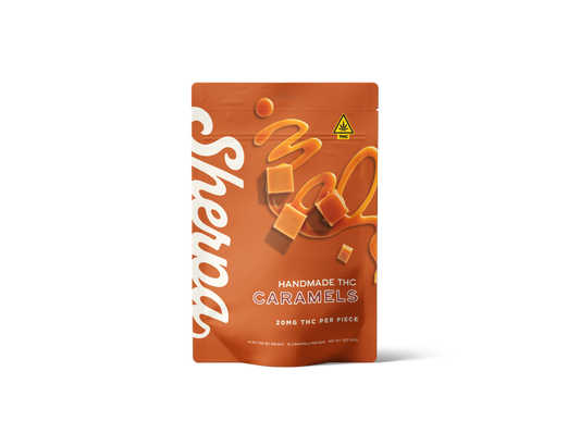 20mg THC Caramel Bites