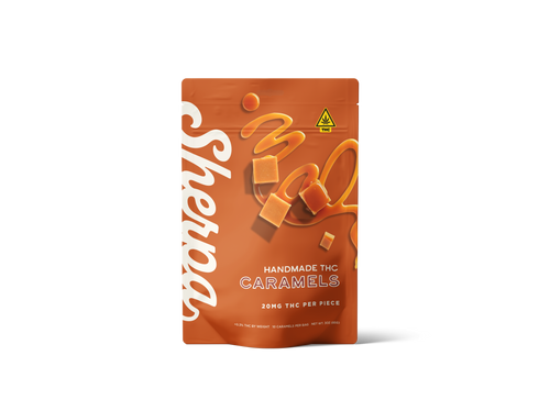 15mg THC Caramel Bites