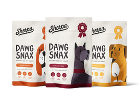 3pk 25mg CBD Dawg Snax - Sherpa 