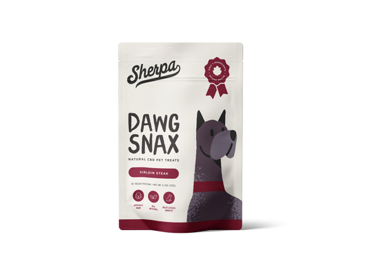 25mg CBD Dawg Snax - Sirloin Steak