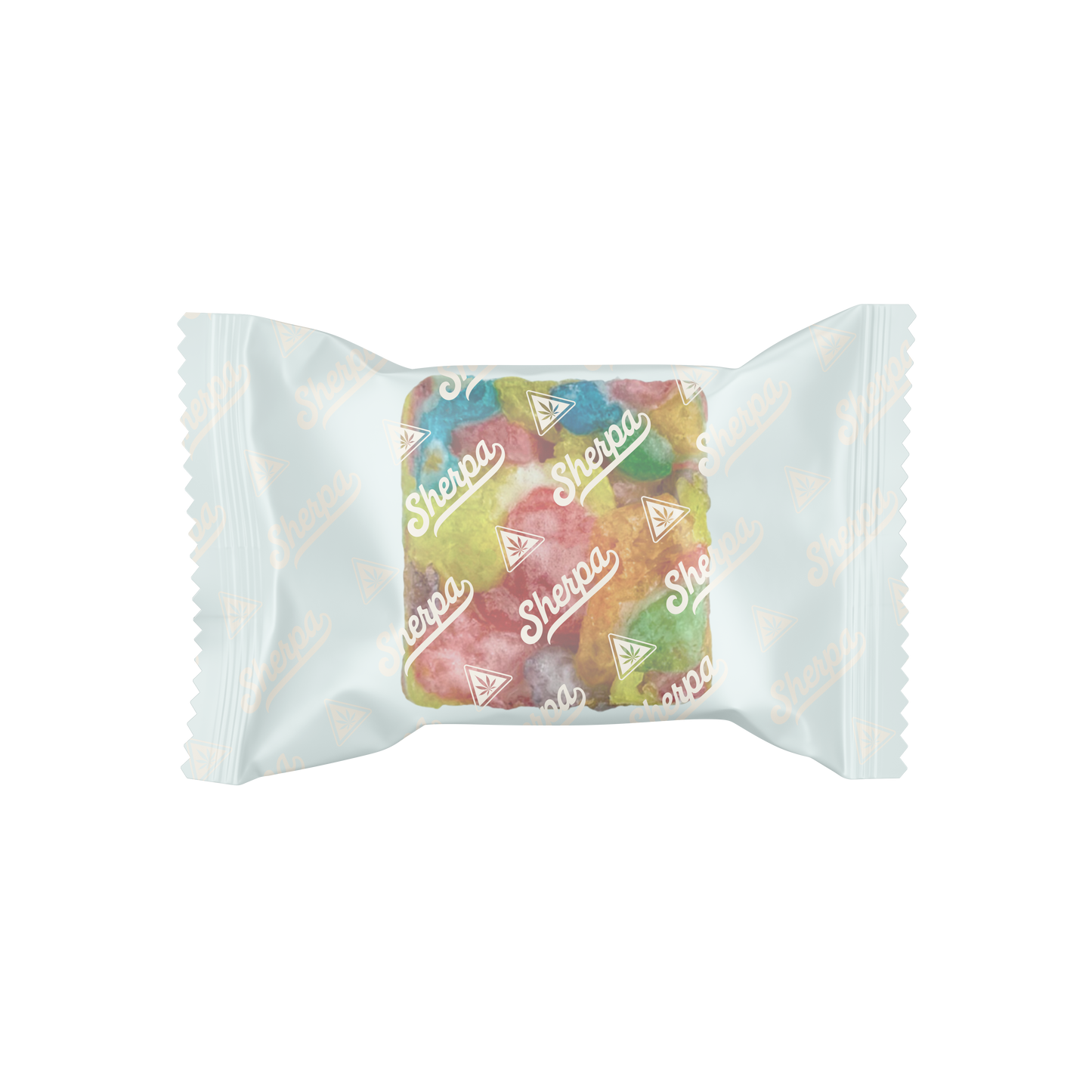 25mg THC Baked Krispies - Fruity Rainbow