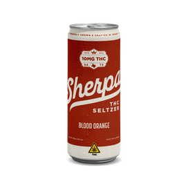 Sherpa THC Seltzer: Blood Orange - Sherpa 