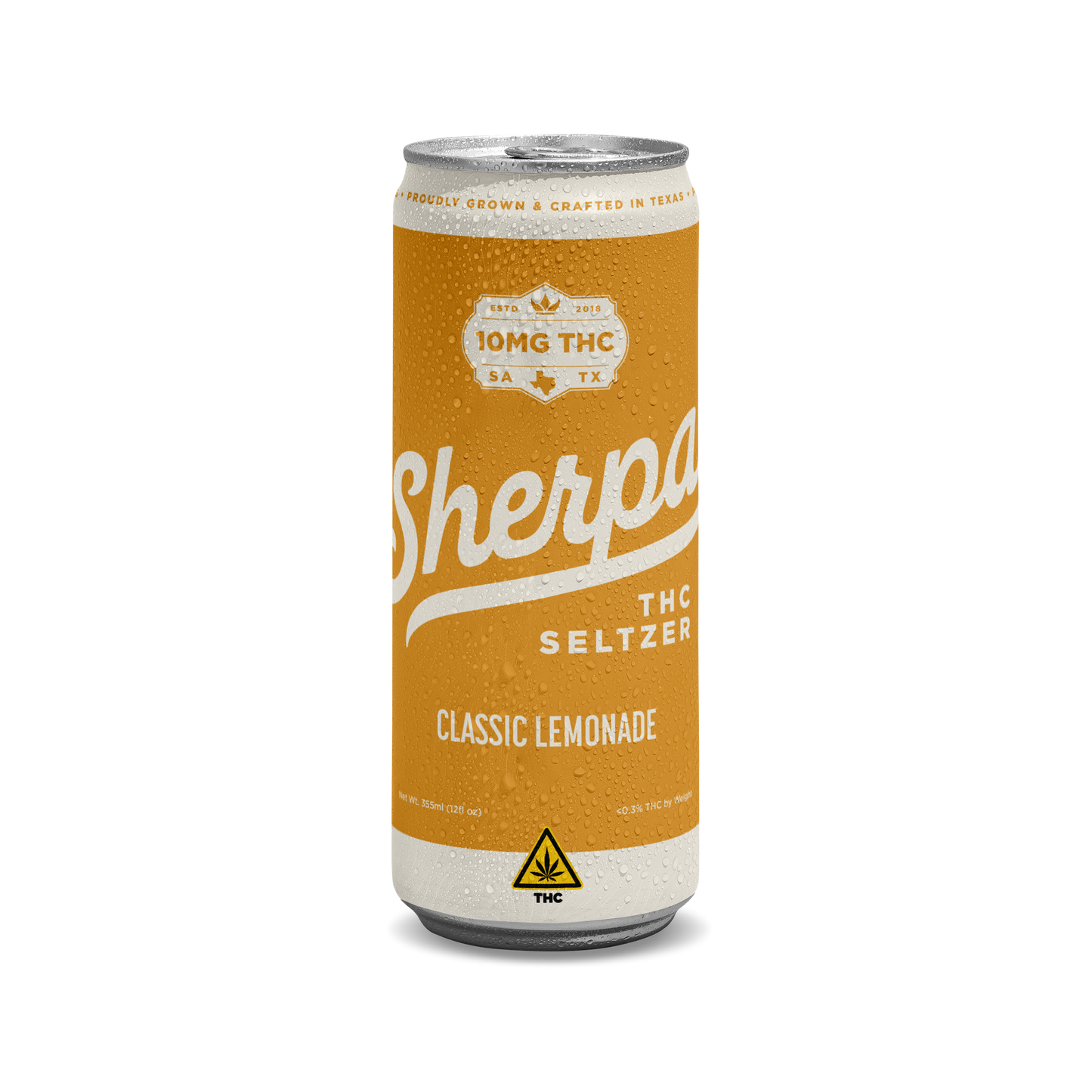 Sherpa THC Seltzer: Classic Lemonade - Sherpa 
