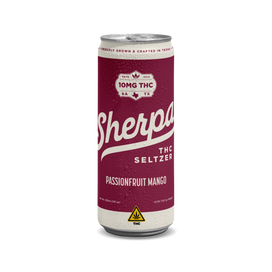 Sherpa THC Seltzer: Passionfruit Mango - Sherpa 