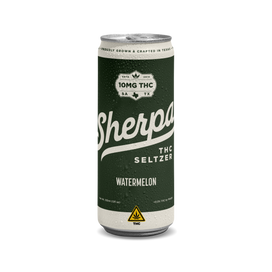 Sherpa THC Seltzer: Watermelon - Sherpa 