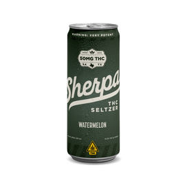 Sherpa THC Seltzer: Watermelon - Sherpa 