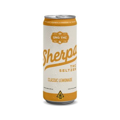 Sherpa THC Seltzer: Classic Lemonade - Sherpa 