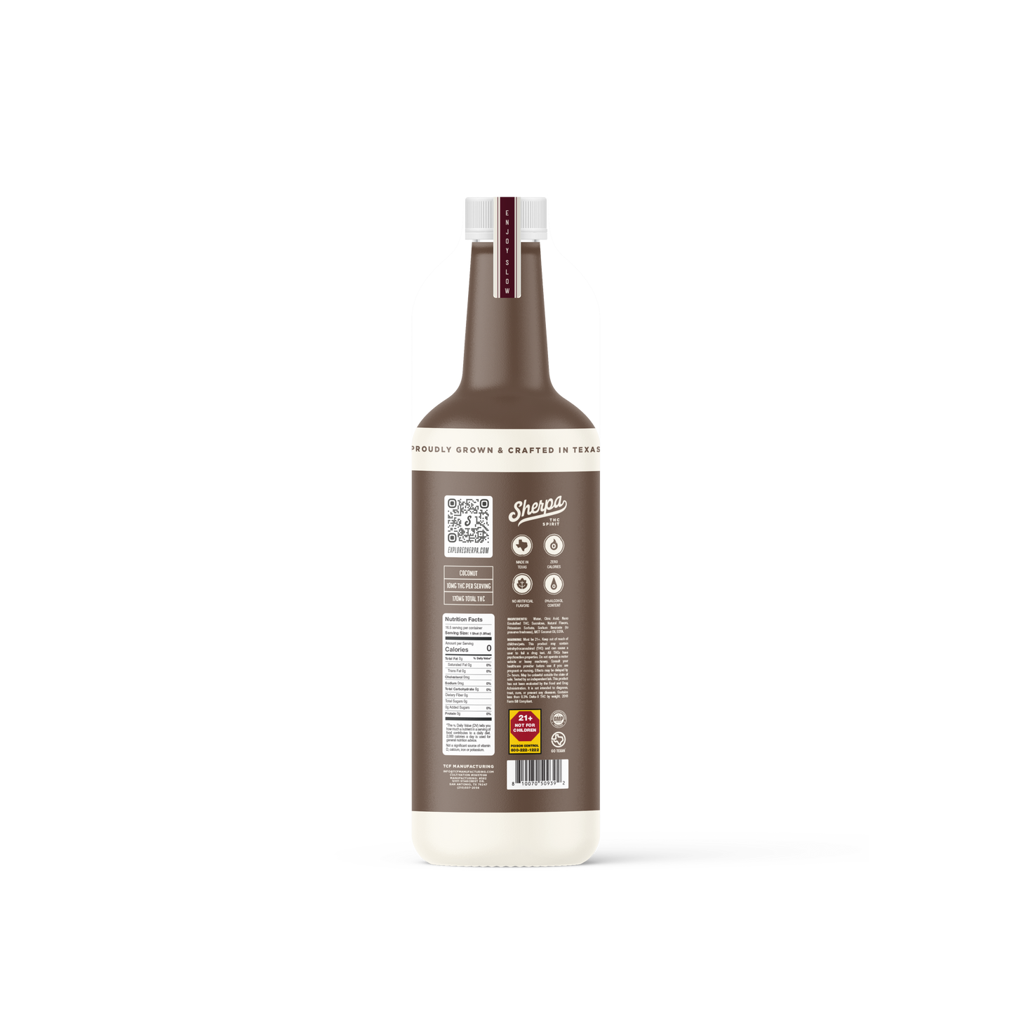 Sherpa 10mg Delta-9 THC Spirit | Non-Alcoholic | 750ml