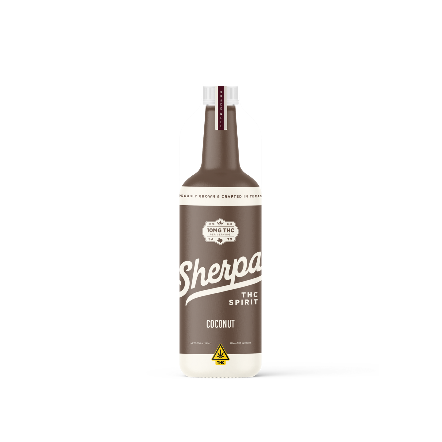 Sherpa 10mg Delta-9 THC Spirit | Non-Alcoholic | 750ml