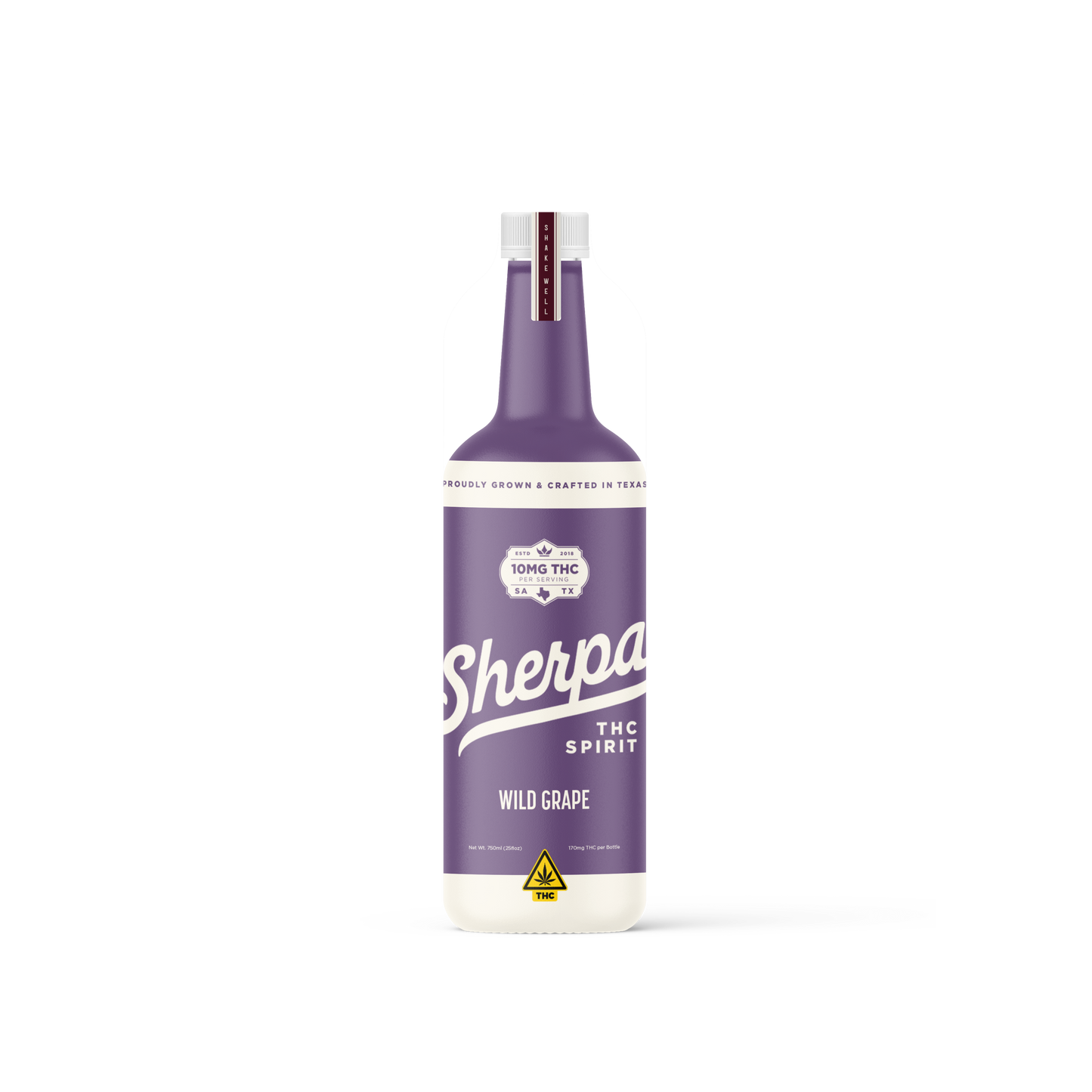 Sherpa 10mg Delta-9 THC Spirit | Non-Alcoholic | 750ml