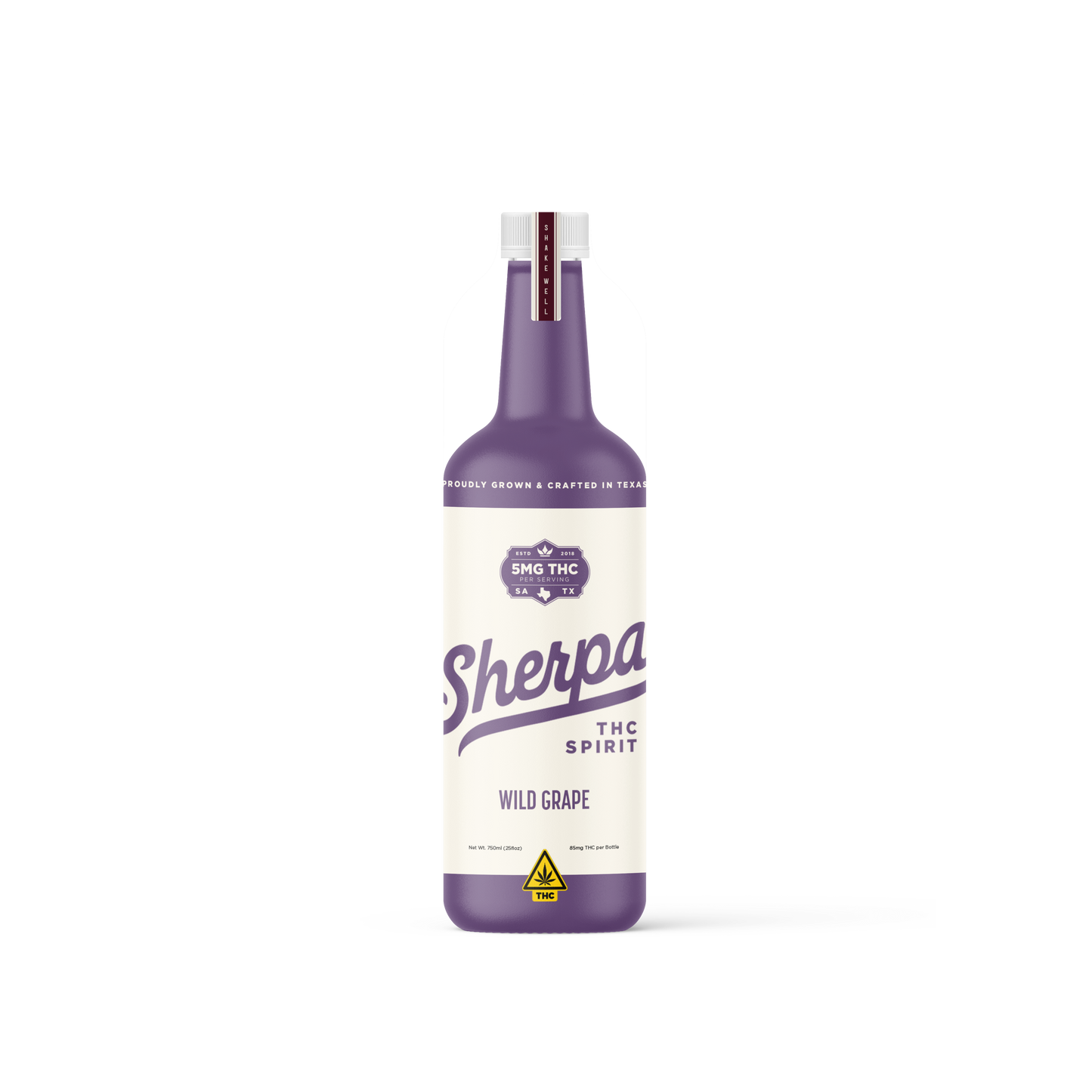 Sherpa 5mg Delta-9 THC Spirit | Non-Alcoholic | 750ml