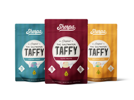 3pk 15mg THC Taffy - Sherpa 