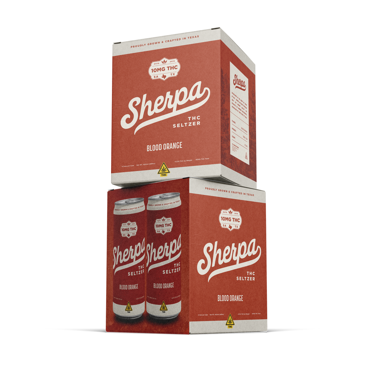 Sherpa 10mg THC Seltzer (Wholesale) (24-Pack)