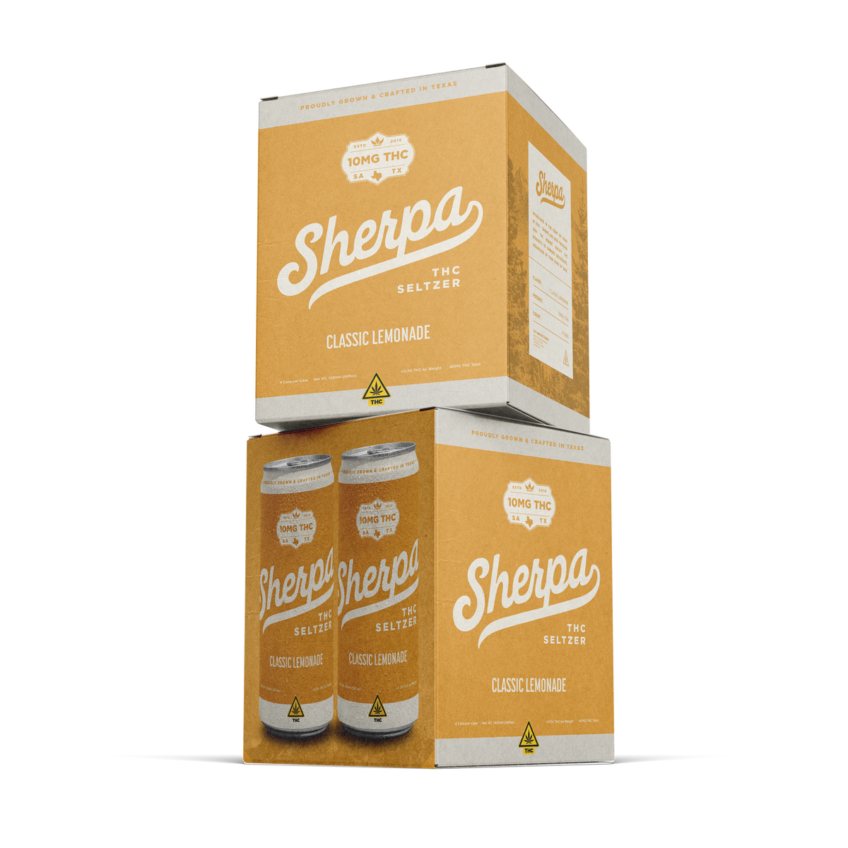 Sherpa 10mg THC Seltzer (Wholesale) (24-Pack)