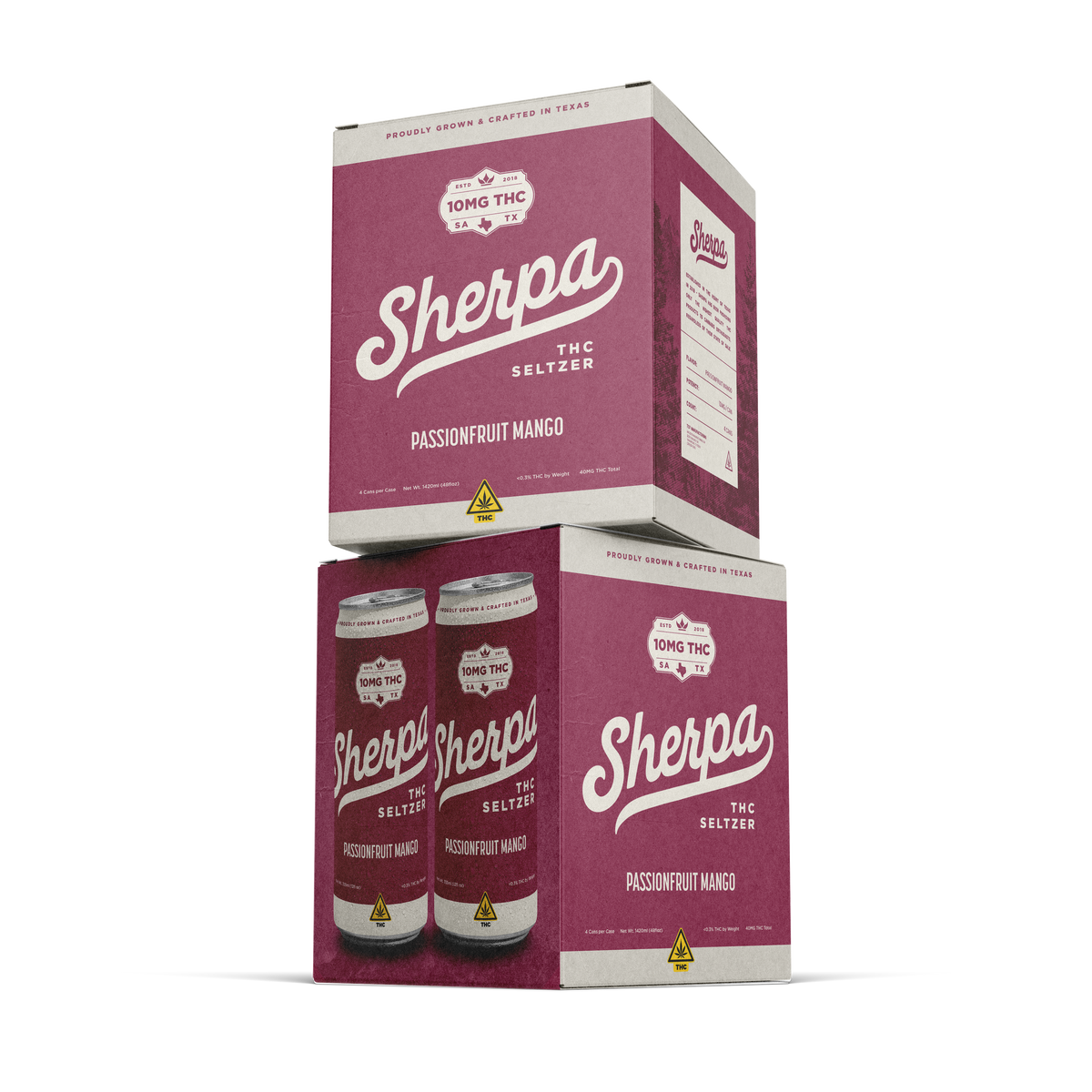 Sherpa 10mg THC Seltzer (Wholesale) (24-Pack)