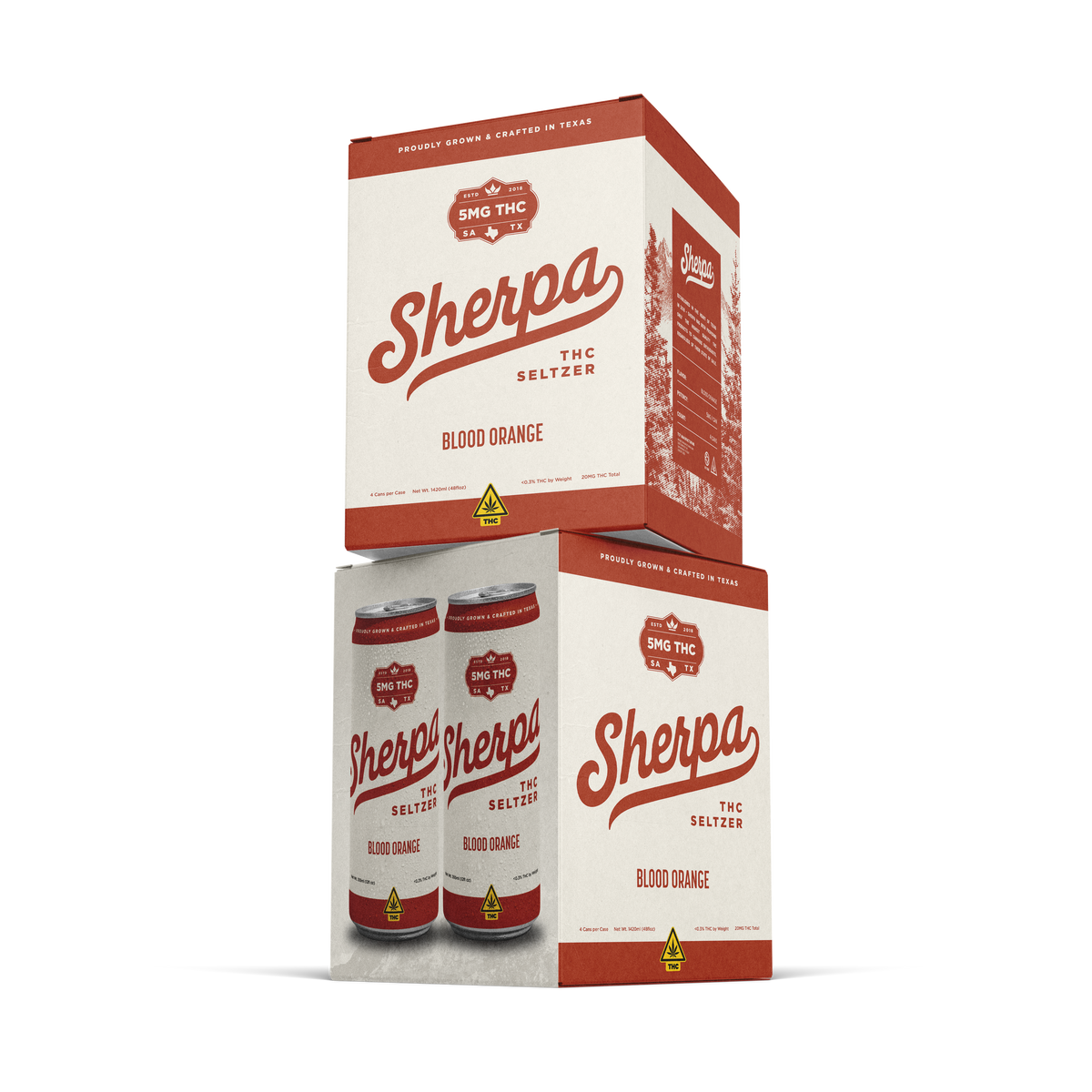 Sherpa 5mg THC Seltzer (Wholesale) (24-Pack)