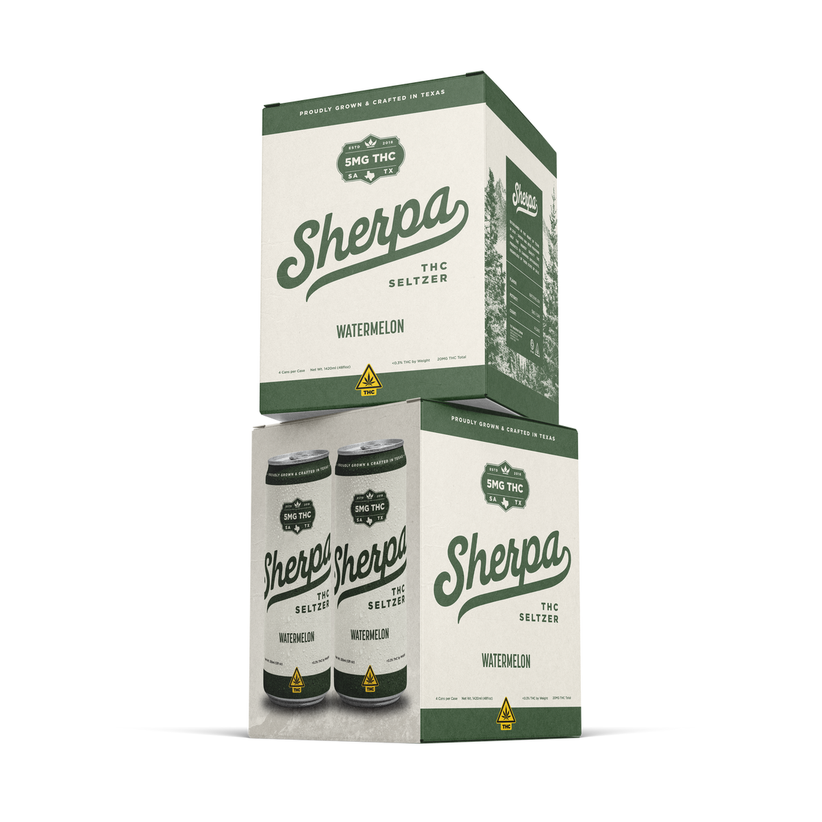 Sherpa 5mg THC Seltzer (Wholesale) (24-Pack)
