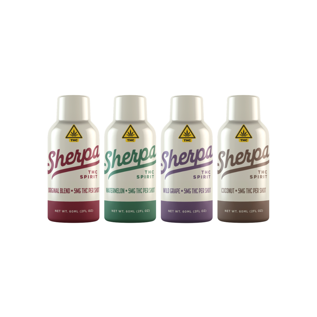 Sherpa 5mg Delta-9 THC Spirit Shot | Non-Alcoholic | 60ml