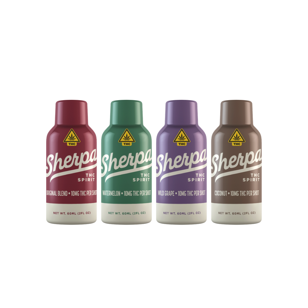 Sherpa 10mg Delta-9 THC Spirit Shooter | Non-Alcoholic | 60ml