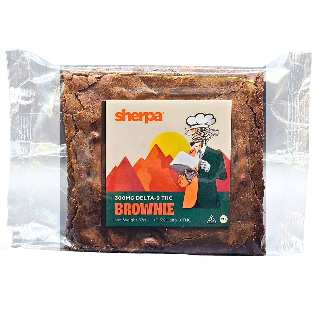 Sherpa Brownie - 300mg - Sherpa THC