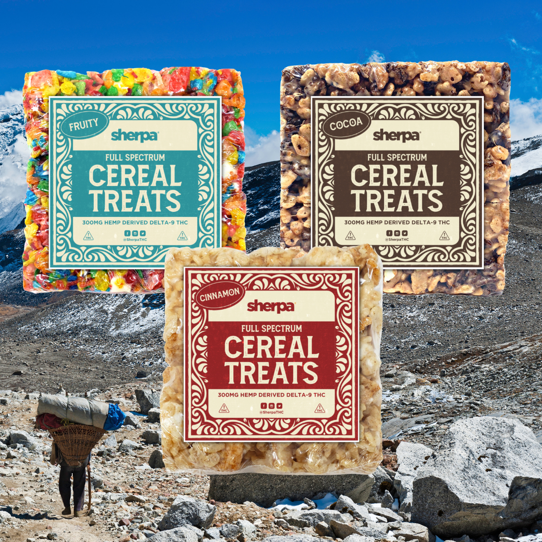 3pk Sherpa THC Cereal Treats - Sherpa THC