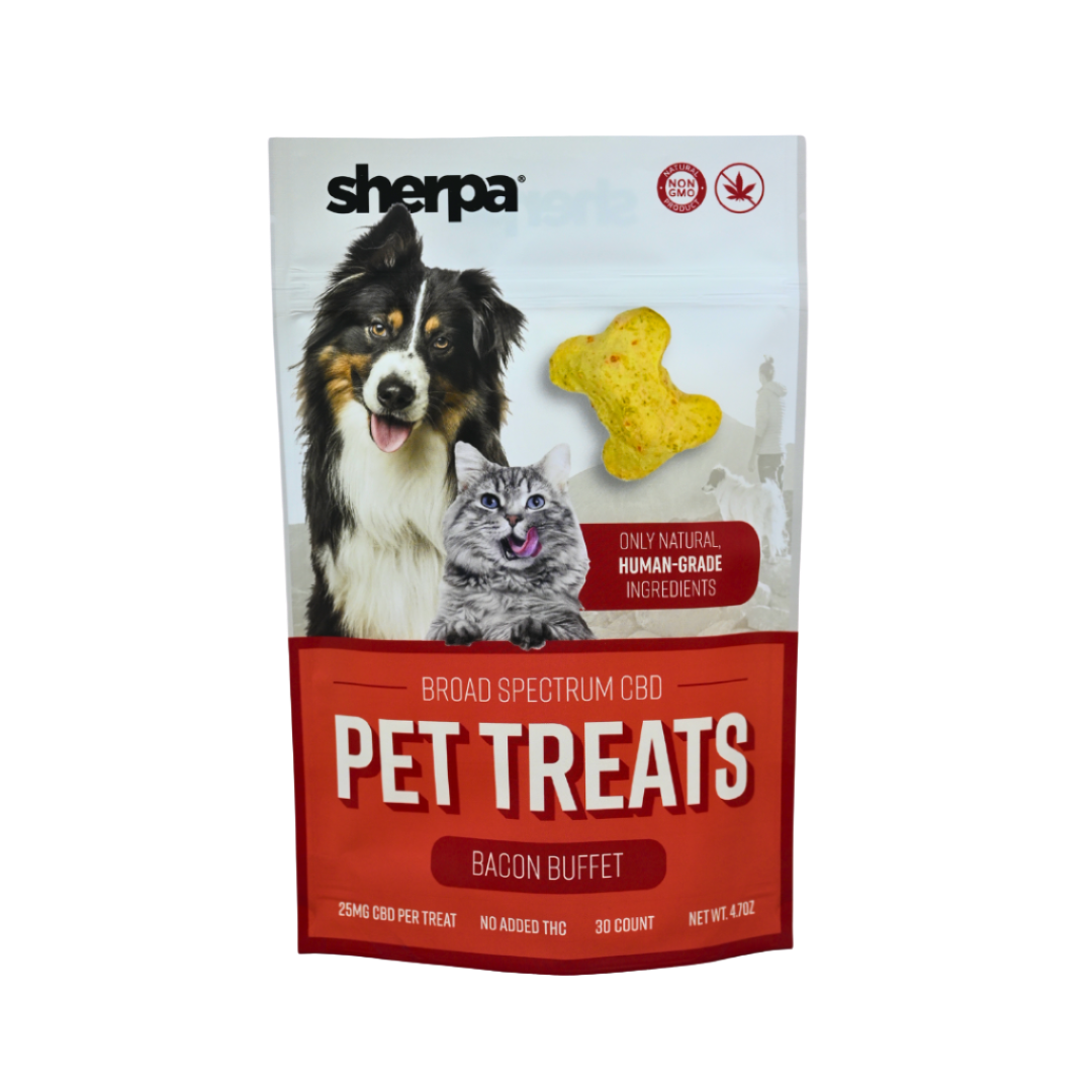 Bacon Buffet Pet Treat - 25mg per treat - Sherpa 