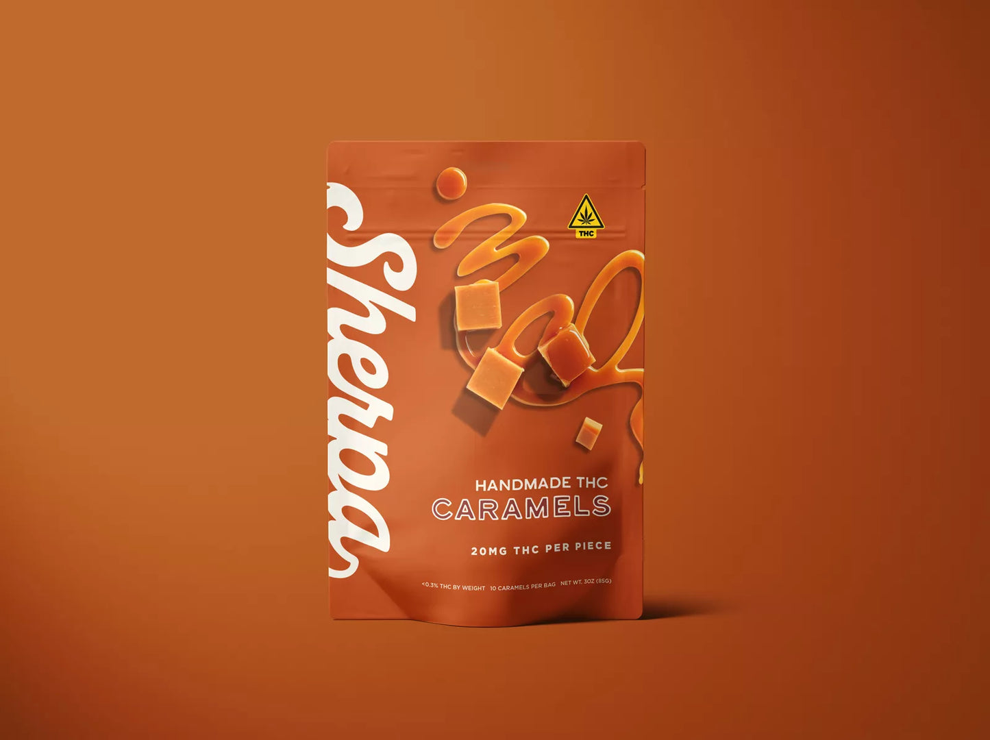 20mg THC Caramel Bites