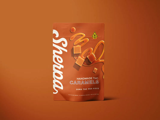 20mg THC Caramel Bites