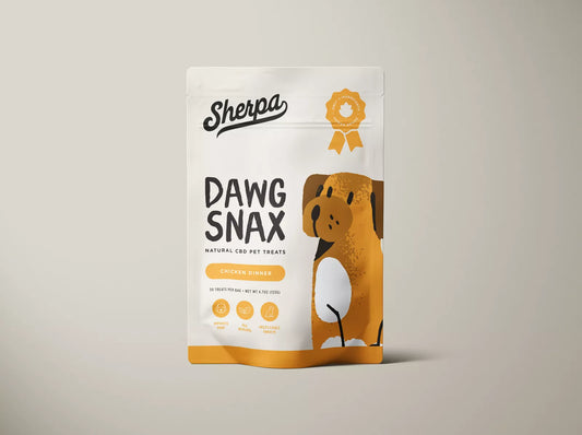 25mg CBD Dawg Snax - Chicken Dinner