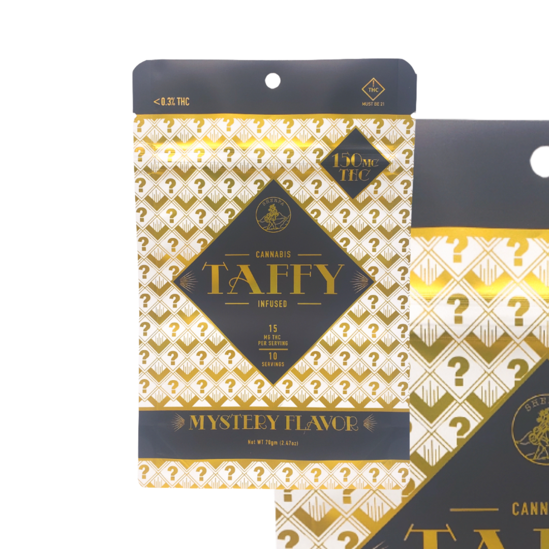 Sherpa Mystery Flavor Taffy - 150mg - Sherpa THC