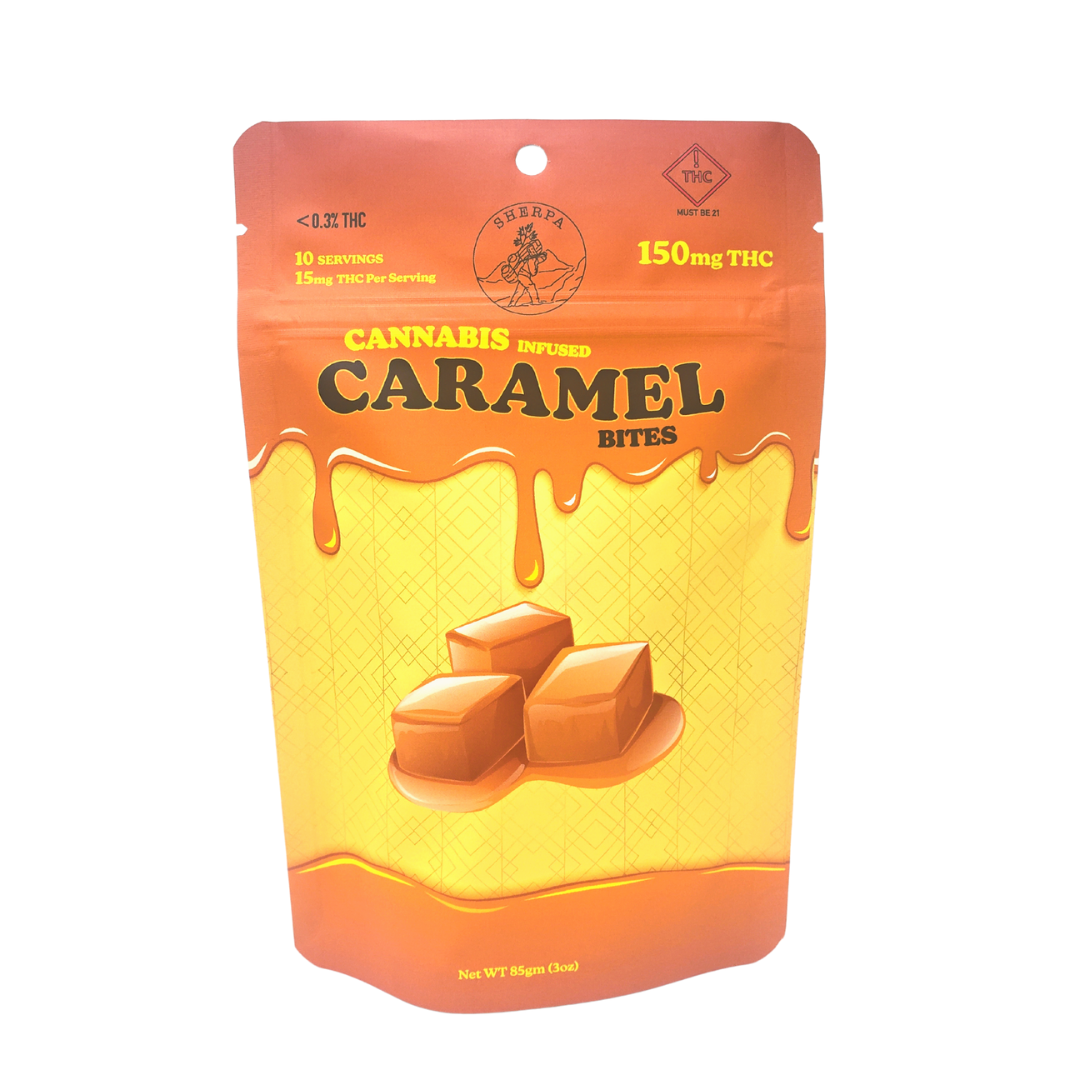 Sherpa Caramel Bites - 15mg - Sherpa THC