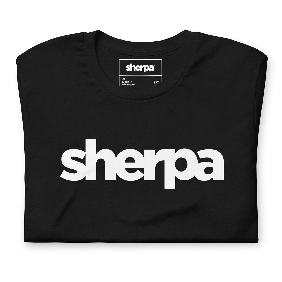 Classic Sherpa Logo White - Unisex T-Shirt - Sherpa THC