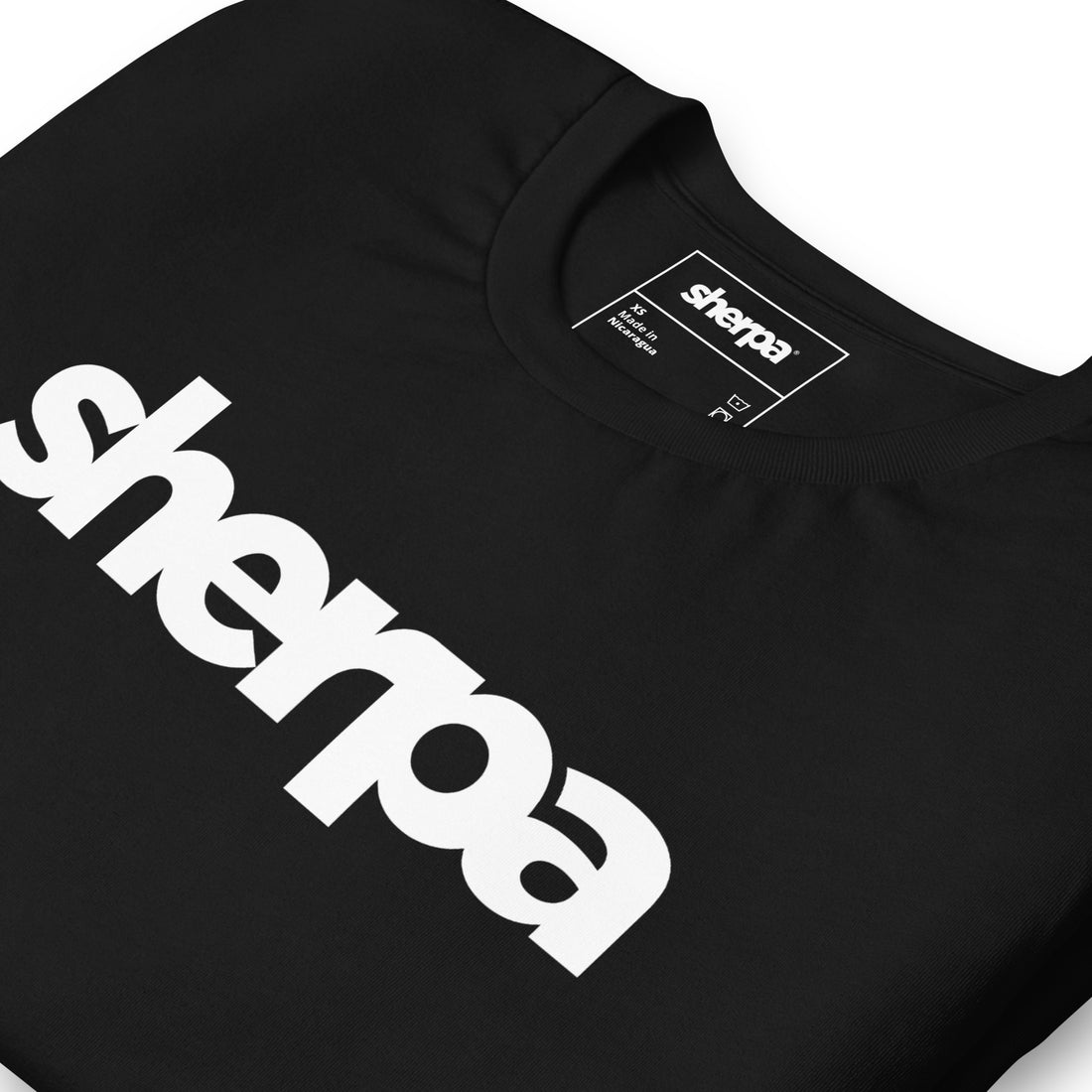 Classic Sherpa Logo White - Unisex T-Shirt - Sherpa THC