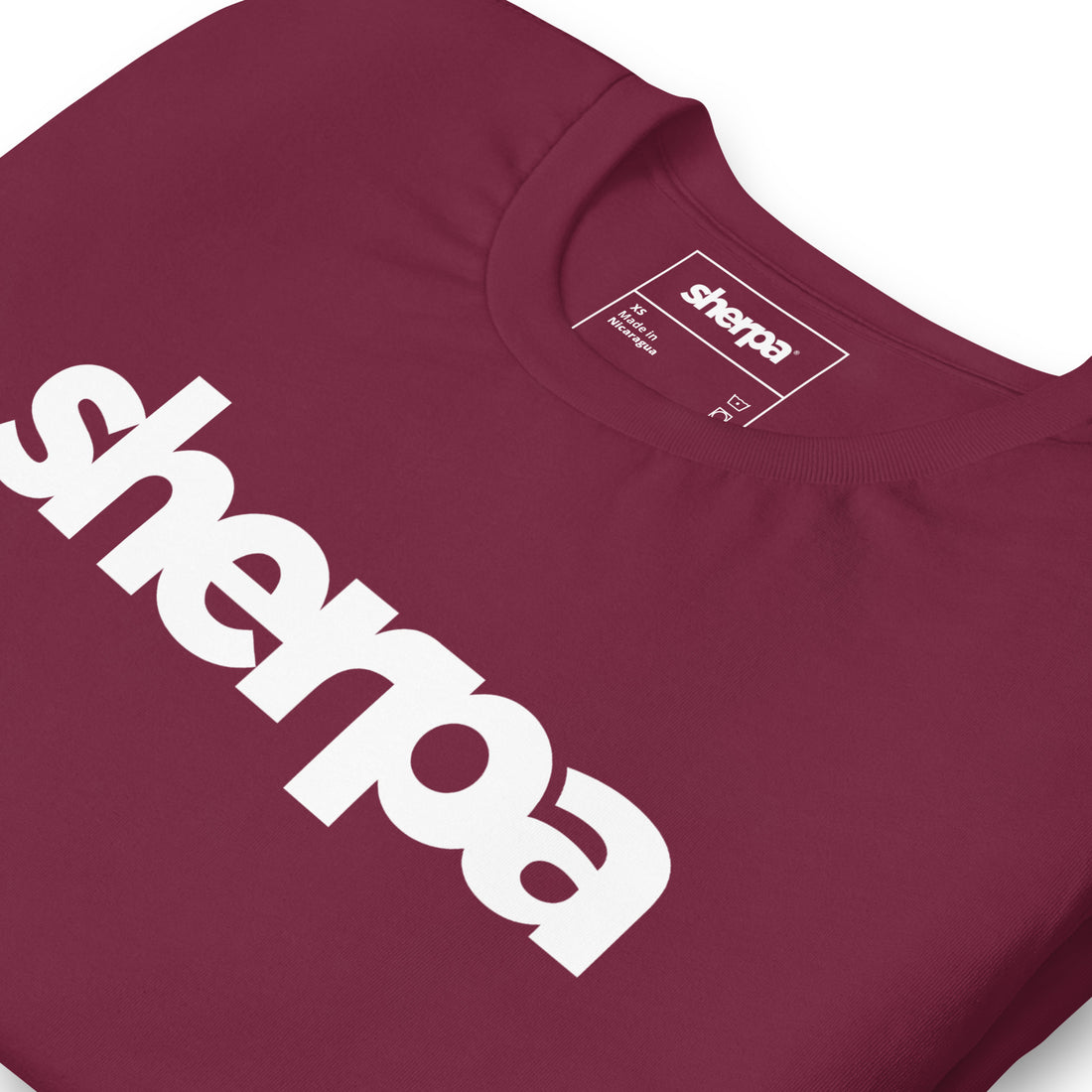 Classic Sherpa Logo White - Unisex T-Shirt - Sherpa THC