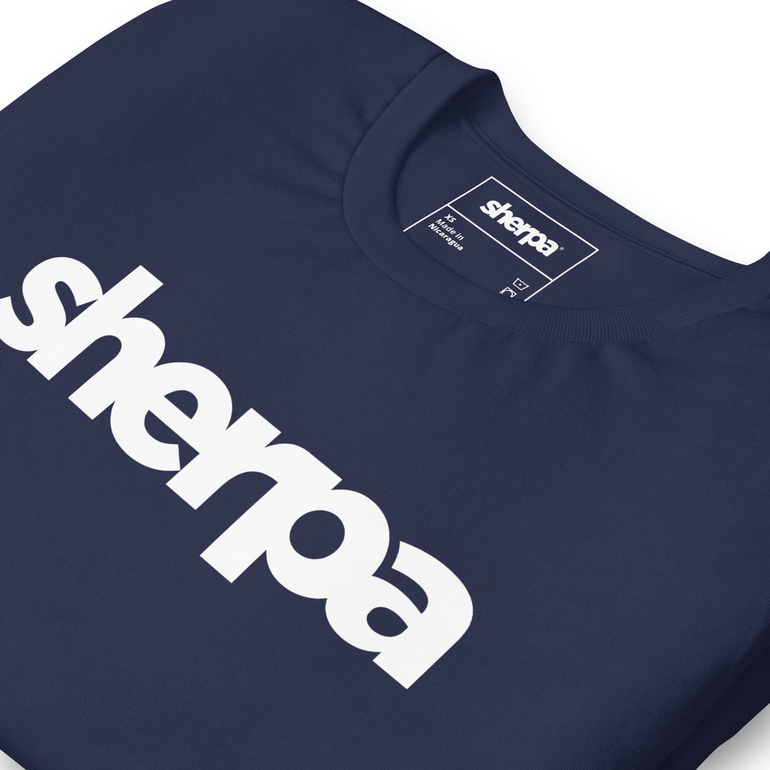 Classic Sherpa Logo White - Unisex T-Shirt - Sherpa THC
